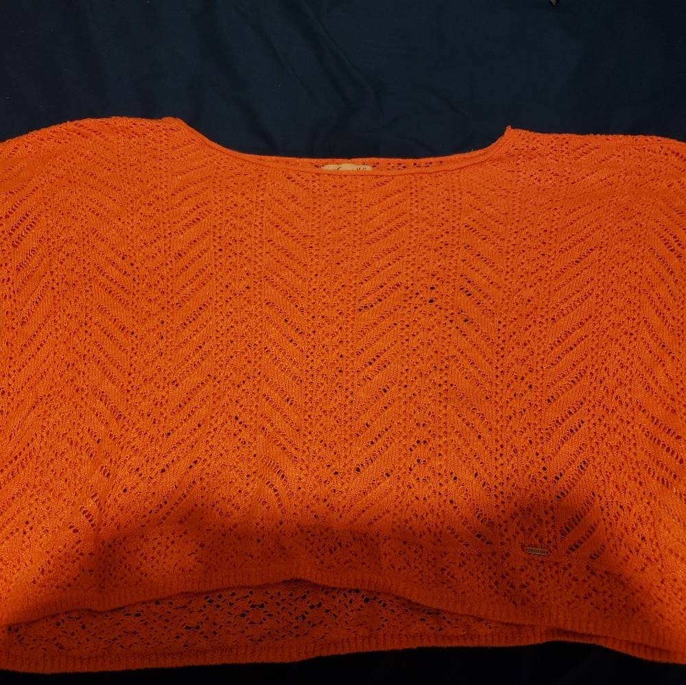 Knitted crop top